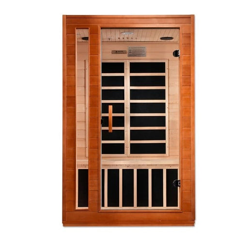 Image of Dynamic Cardoba 2 Person Ultra Low EMF FAR Infrared Sauna - Front Exterior view