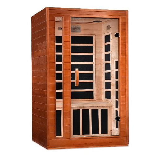Image of Dynamic Cardoba 2 Person Ultra Low EMF FAR Infrared Sauna - Left Exterior view