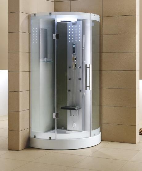 Image of Mesa WS-302A Steam Shower - Exterior view Clear