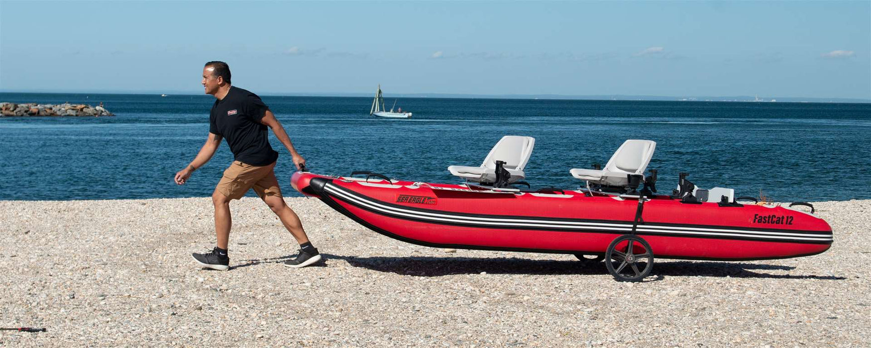 Sea Eagle FastCat12™ Catamaran Inflatable Boat