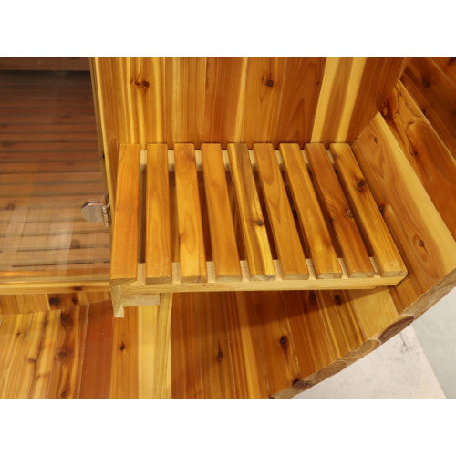 Sunray Oasis 2-4 Person Traditional Canopy Barrel Sauna 300SC