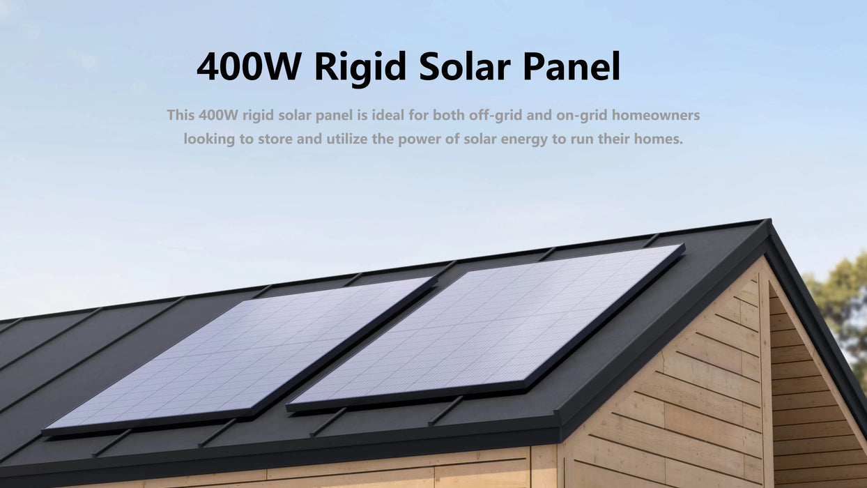 EcoFlow 400W Rigid Solar Panel ZPTSP300
