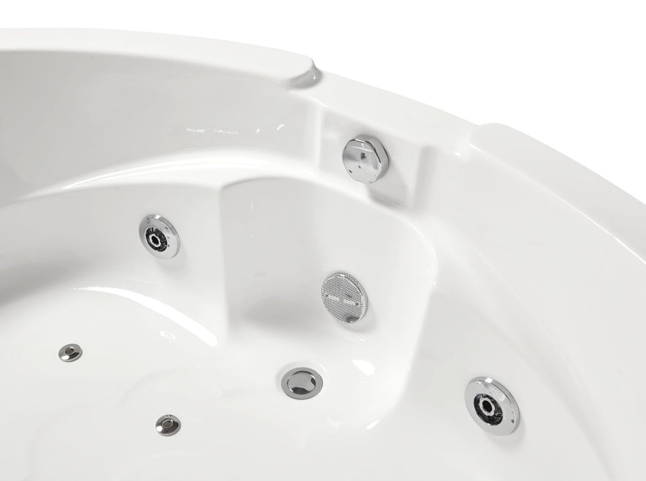 Platinum AM-505 Corner Whirlpool Bathtub