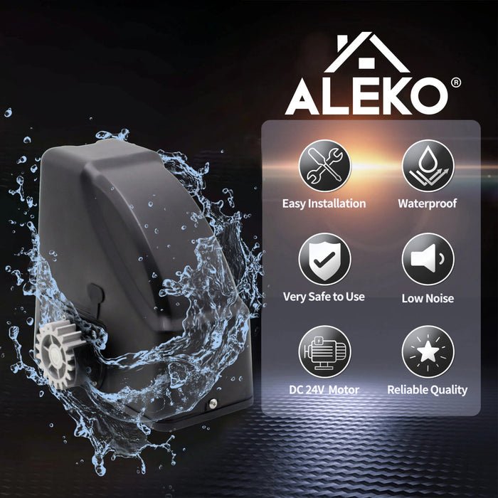 Aleko Sliding Gate Opener - AR500 - Basic Kit AR500NOR-AP