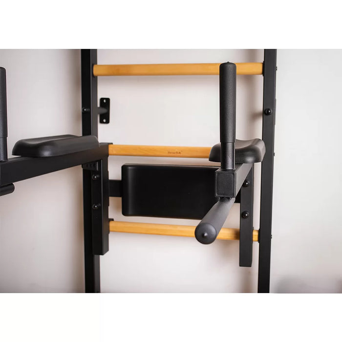 BenchK Stall Bar For Home with Pull-Up Bar and Dip Station