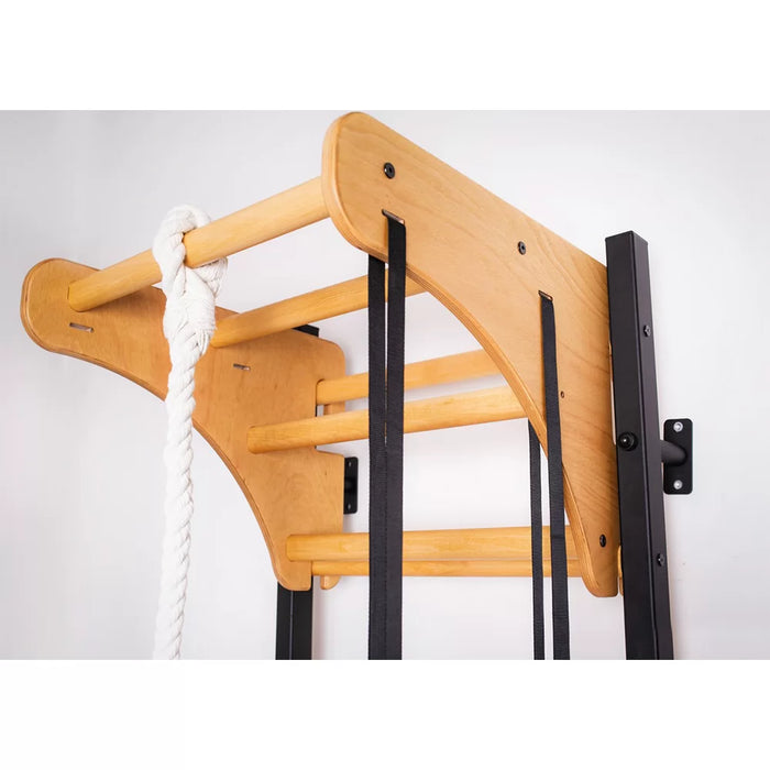 BenchK Swedish Ladder For Kids With Gymnastic Accessories + A076