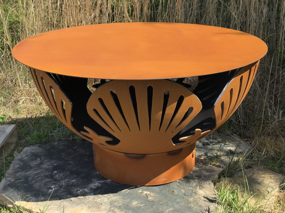 Fire Pit Art Steel Table Top - 43" (does not include fire pit)
