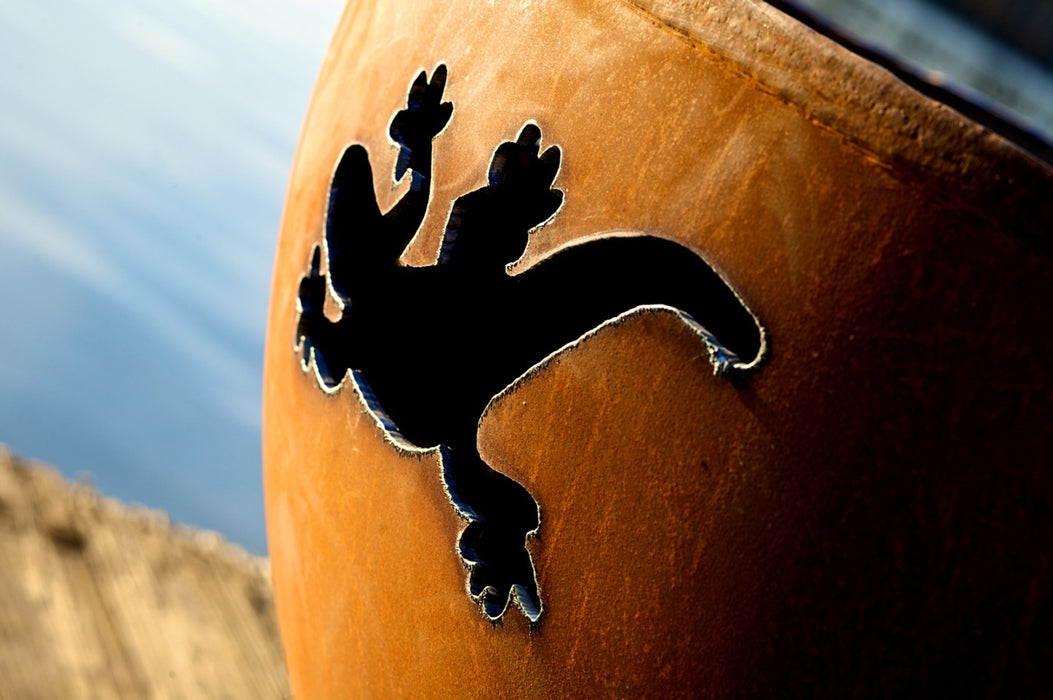 Fire Pit Art Kokopelli