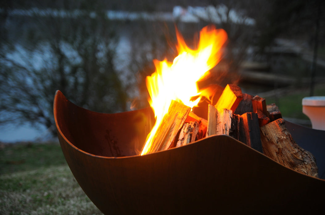 Fire Pit Art Manta Ray