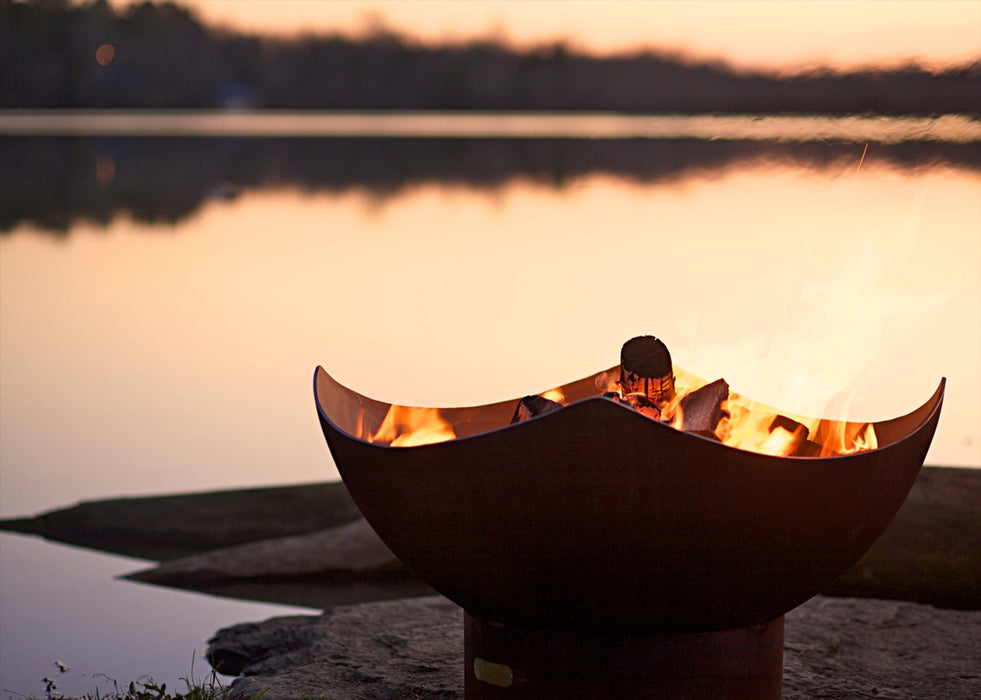 Fire Pit Art Manta Ray