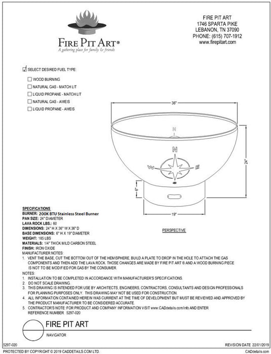 Fire Pit Art Navigator