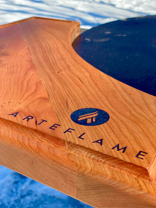 Arteflame Cherry Wood Cutting Block - Perfect Fit For Grills