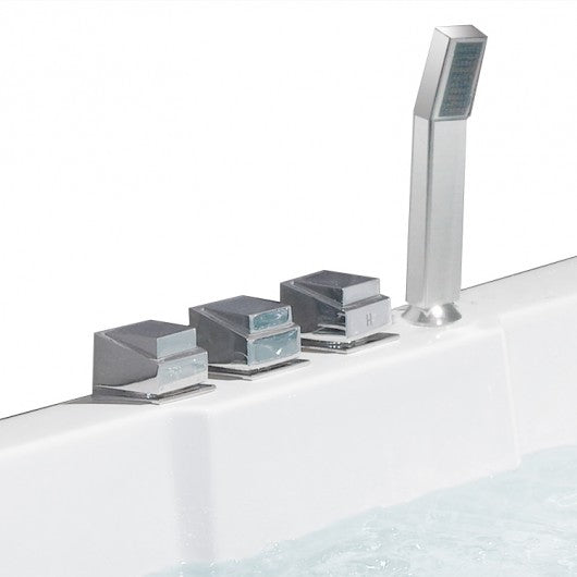 Platinum AM-505 Corner Whirlpool Bathtub