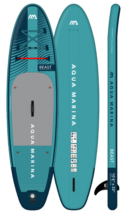 Aqua Marina Beast (Aqua Splash) - Advanced All-around iSUP - BT-23BEP