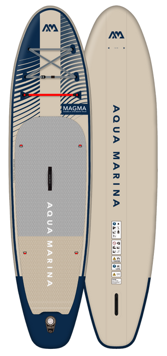 Aqua Marina Magma (Earth Wave) - Advanced All-around iSUP - BT-23MAP
