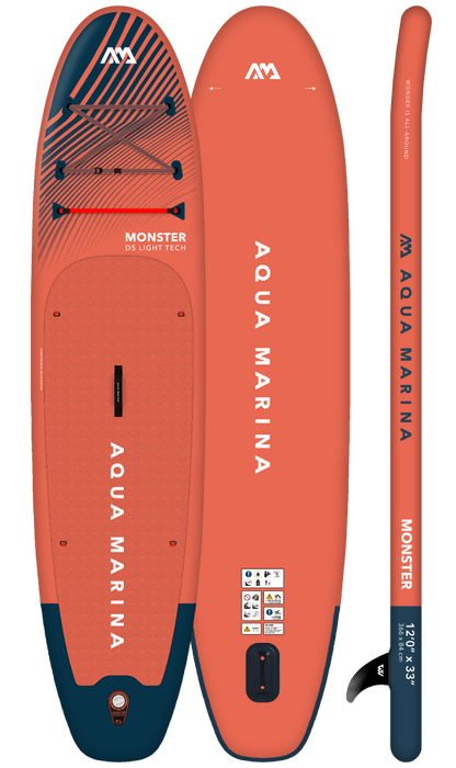 Aqua Marina Monster (Sky Glider) - All-around iSUP - BT-23MOP