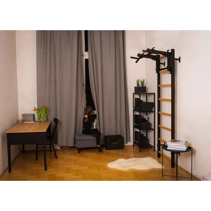 BenchK Wall Bars with Workout Bench
