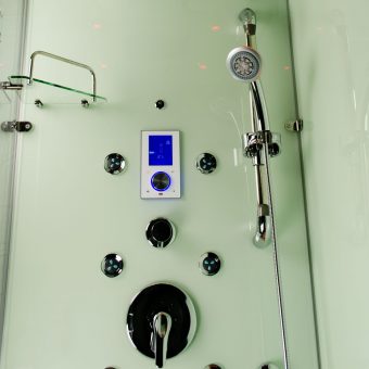 Homeward Bath Jupiter Plus Steam Shower in White M6020