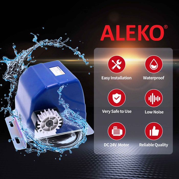 Aleko Sliding Gate Opener - AR900 - Solar Kit 50W AR900SOL-AP