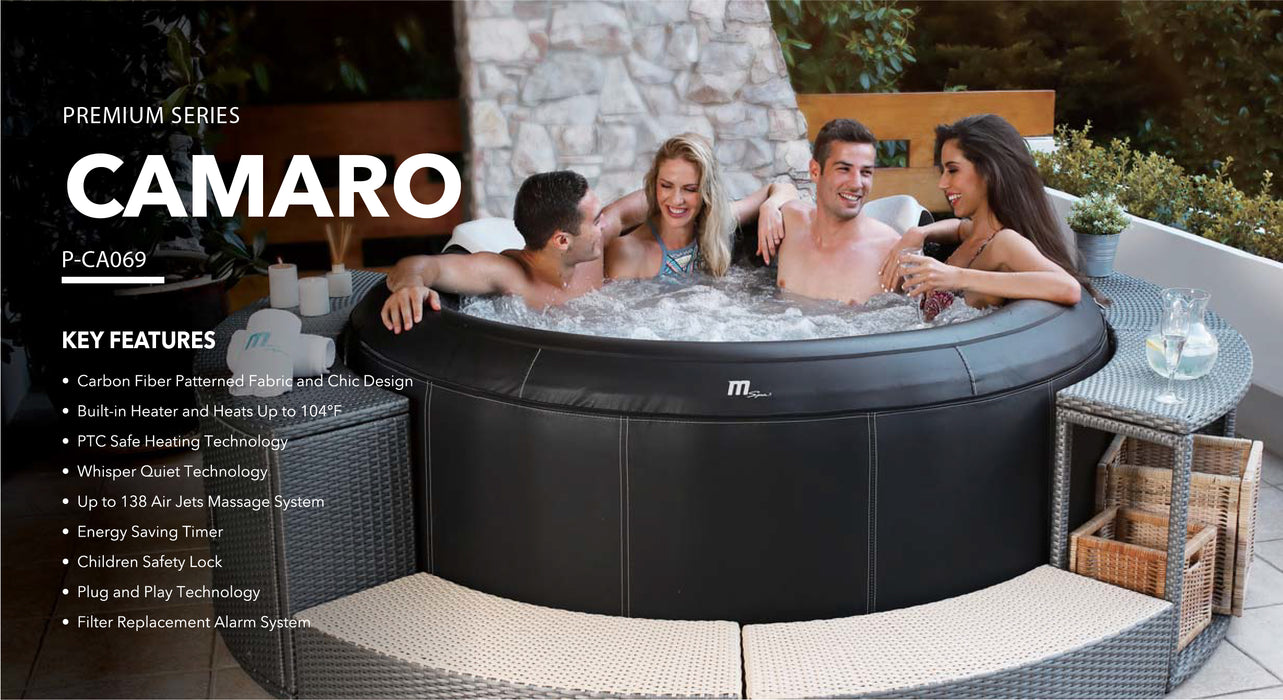 MSpa, Camaro, Premium, 6 Persons Inflatable Hot Tub & Spa