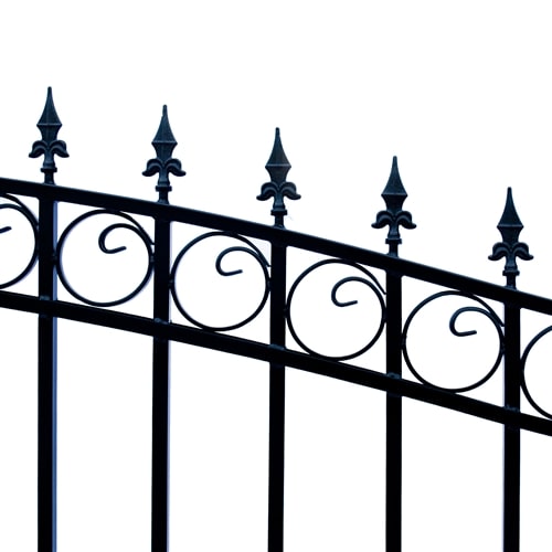 Image of Dual Swing Driveway Gate - spikes