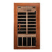 Image of Dynamic Avila 1-2-person EMF FAR Infrared Sauna - Front Exterior view