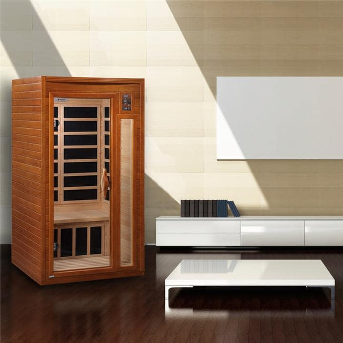 Image of Dynamic Barcelona 1-2 Person Far Infrared Sauna - Exterior View