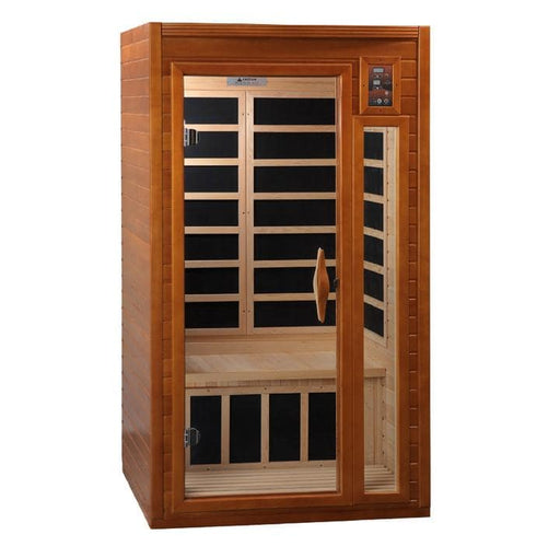 Image of Dynamic Barcelona 1-2 Person Far Infrared Sauna - Left Exterior View2