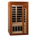Image of Dynamic Barcelona 1-2 Person Far Infrared Sauna - Left Exterior View2