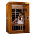 Image of Dynamic Venice 2 Person Low EMF Far Infrared Sauna - Exterior View