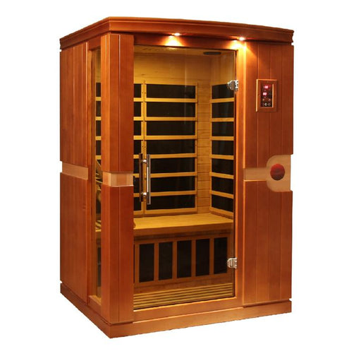 Image of Dynamic Venice 2 Person Low EMF Far Infrared Sauna - Left Exterior View