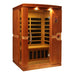 Image of Dynamic Venice 2 Person Low EMF Far Infrared Sauna - Left Exterior View