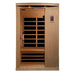 Image of Dynamic Venice Elite 2 Person Ultra Low EMF FAR Infrared Sauna DYN-6210-01 Elite - Front Exterior view