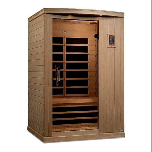 Image of Dynamic Venice Elite 2 Person Ultra Low EMF FAR Infrared Sauna DYN-6210-01 Elite - Left Exterior view