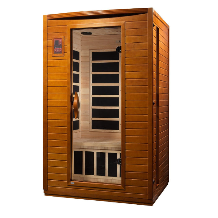 Image of Dynamic Versailles 2-person Low EMF Far Infrared Sauna DYN-6202-03 - Right Exterior view