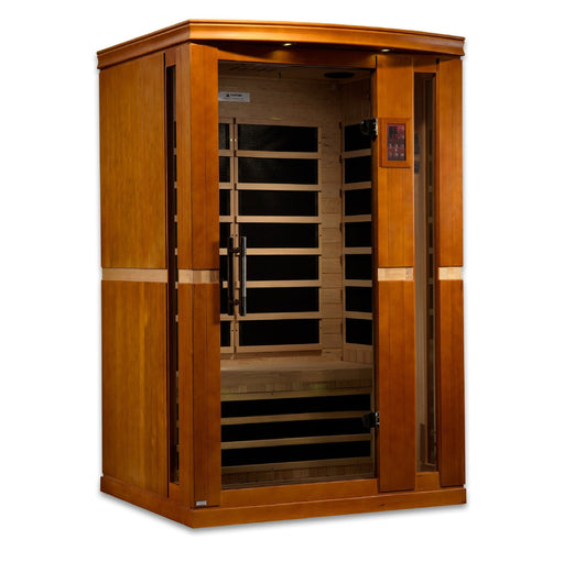 Image of Dynamic Vittoria 2 Person Far Infrared Sauna - left exterior view