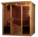 Image of Golden Designs Monaco Elite 6 Person Near Zero EMF Far Infrared Sauna - Right Exterior view