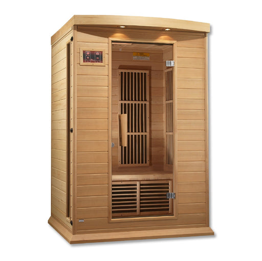 Image of Maxxus 2 Person Low EMF Far Infrared Sauna Canadian MX-K206-01 - Left Exterior view