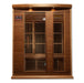 Image of Maxxus 3 Person Low EMF FAR Infrared Sauna MX-K306-01 - Front Exterior view