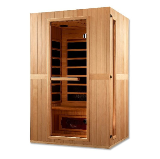 Image of Dynamic Infrared Maxxus Dual Tech 2 Person Far Infrared Sauna - Right Exterior view