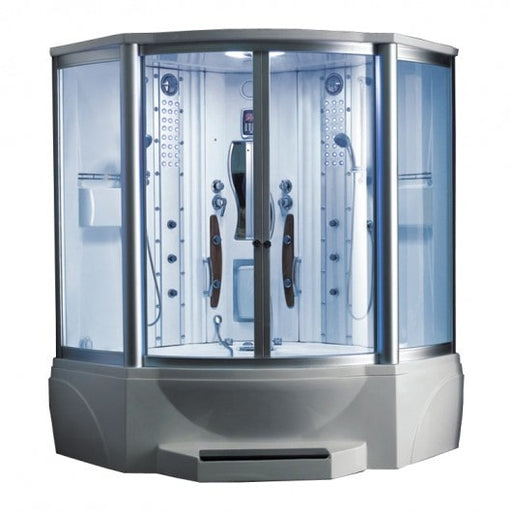 Image of Mesa 608A Steam Shower Jetted Tub Combination - Exterior view