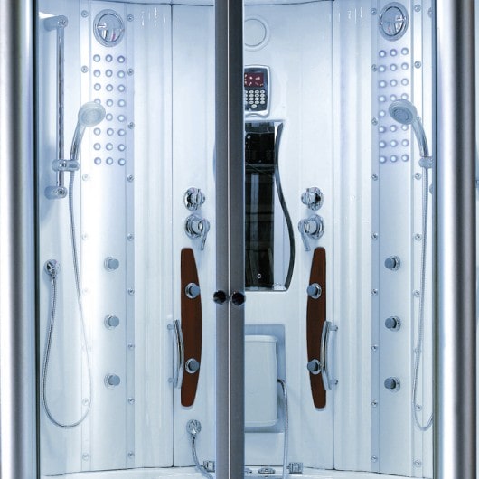 Image of Mesa 608A Steam Shower Jetted Tub Combination - Interior view