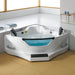 Image of Mesa BT-084 Whirlpool Air Two Person Corner Tub - Exterior view