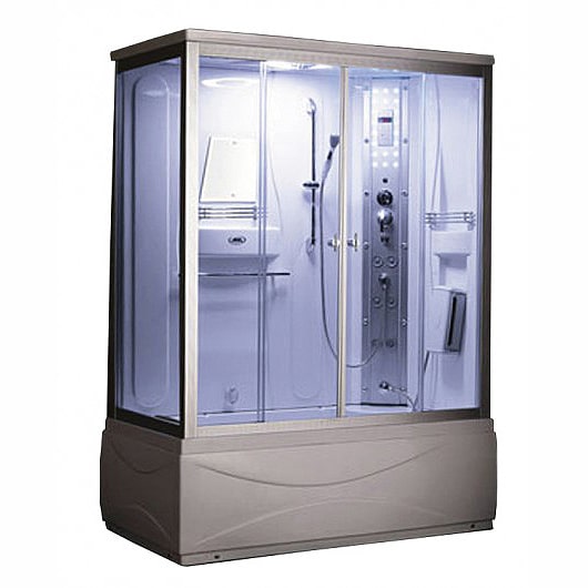 Image of Mesa Steam Shower with Jetted Tub Combo WS-905 - Exterior view