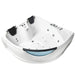 Image of Mesa Two-Person Whirlpool Tub BT-150150 - Interior view
