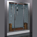 Image of Platinum DZ972 Steam Shower - White Exterior view