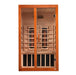 Image of Products Dynamic Santiago 2 Person Full Spectrum Infrared Sauna - Canadian Hemlock DYN-6209-03 FS - Exterior view