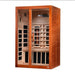 Image of Products Dynamic Santiago 2 Person Full Spectrum Infrared Sauna - Canadian Hemlock DYN-6209-03 FS - Right Exterior view