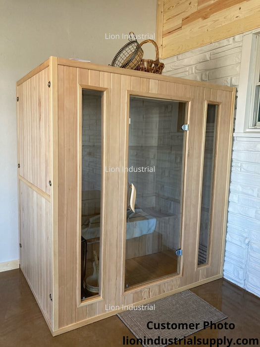 Image of Sunray Southport 3 Person Traditional Sauna taken by our Customer