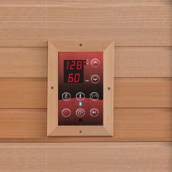 Image of sauna control panel